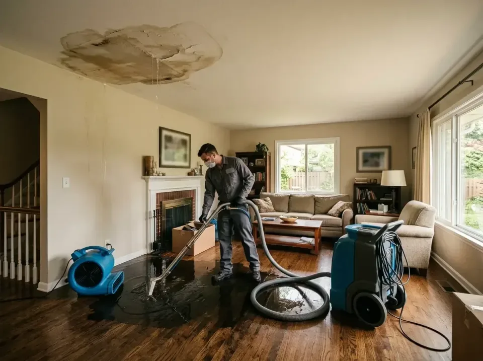 attic-pipe-burst-ceiling-drip-008 — frequently asked questions, Water Damage Restoration & Carpet Care in Rockport, IN